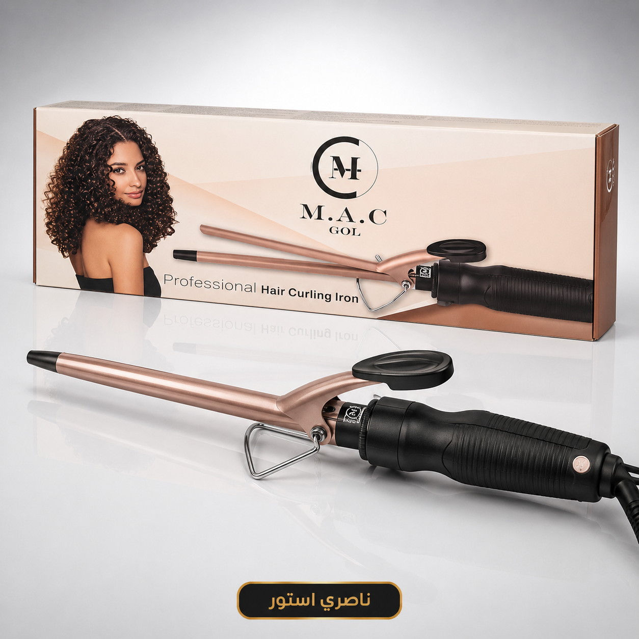 فر کننده مو مک مدل MC-3404 با قابلیت تنظیم دما